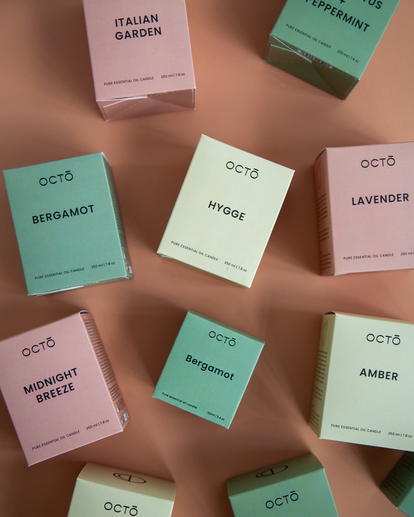 Mitternachtsbrise (Geranie + Patchouli) | Bernsteinfarbene Kerze im Glas