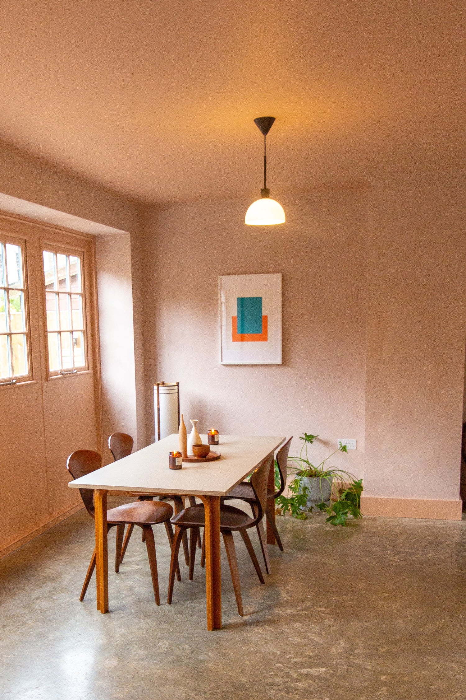 Blumenwiese (Geranie + Neroli + Lavendel) | Bernsteinfarbene Kerze im Glas