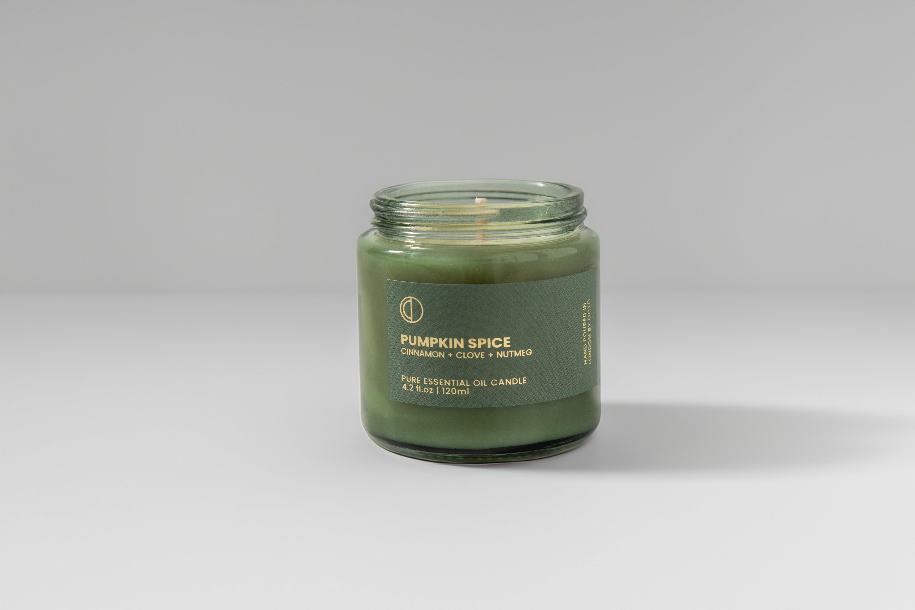 Kürbisgewürz (Zimt + Nelke + Ingwer) | Grüne Kerze im Glas