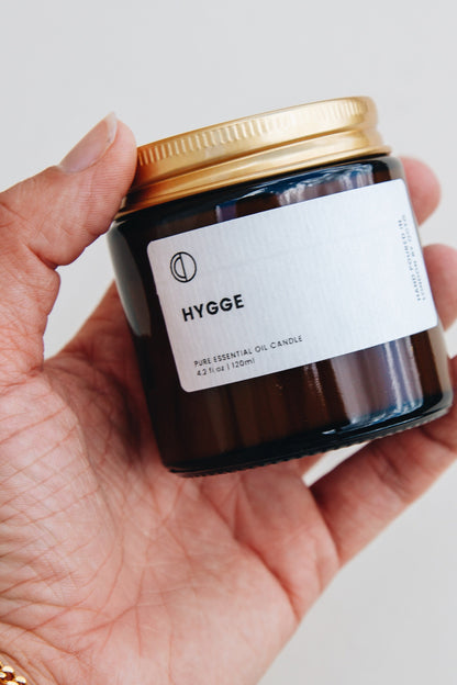 Hygge (Orange + epices) | Bougie Pot Ambré