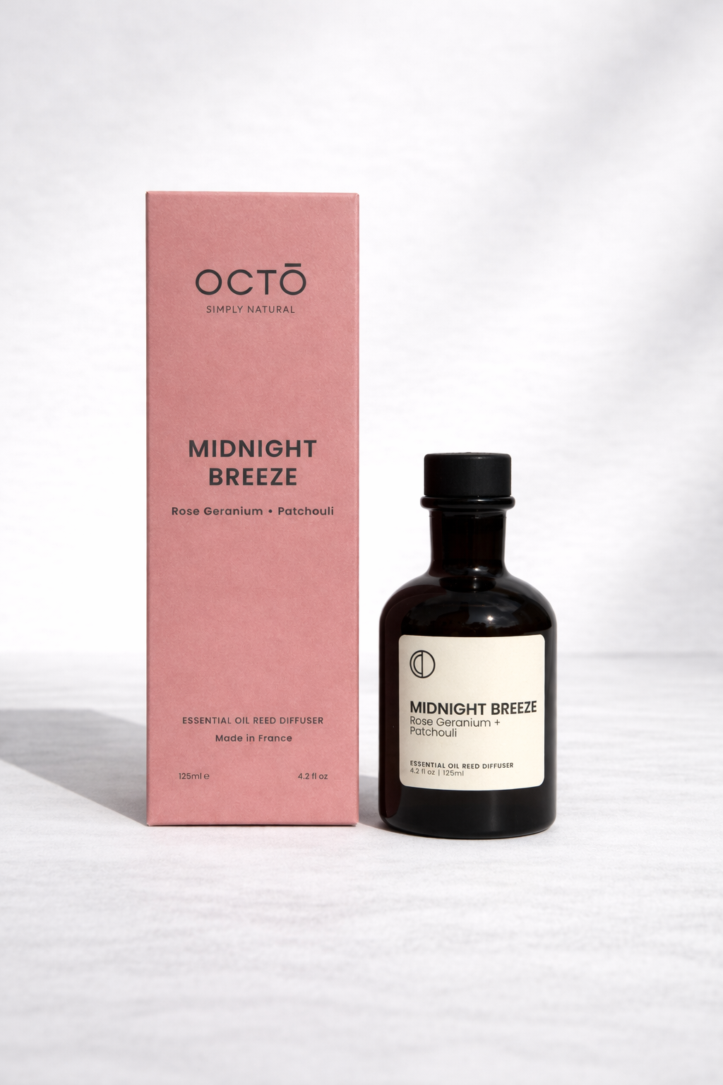 Midnight Breeze (Géranium Rosat + Patchouli) | Diffuseur à Bâtonnets