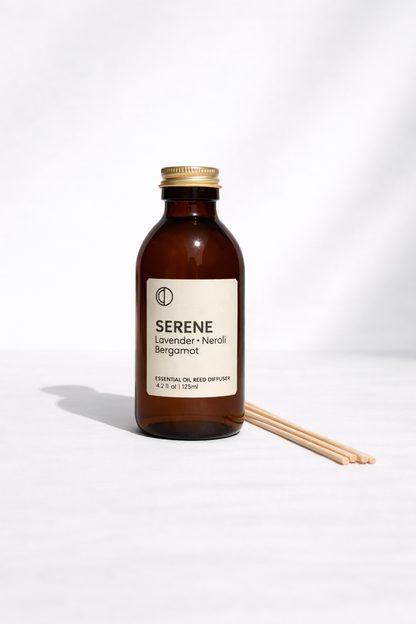 Serene (Lavande + Bergamote + Néroli) | Diffuseur à Bâtonnets