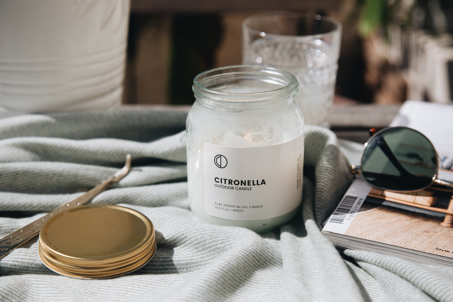 Zitronella | Outdoor-Kerze