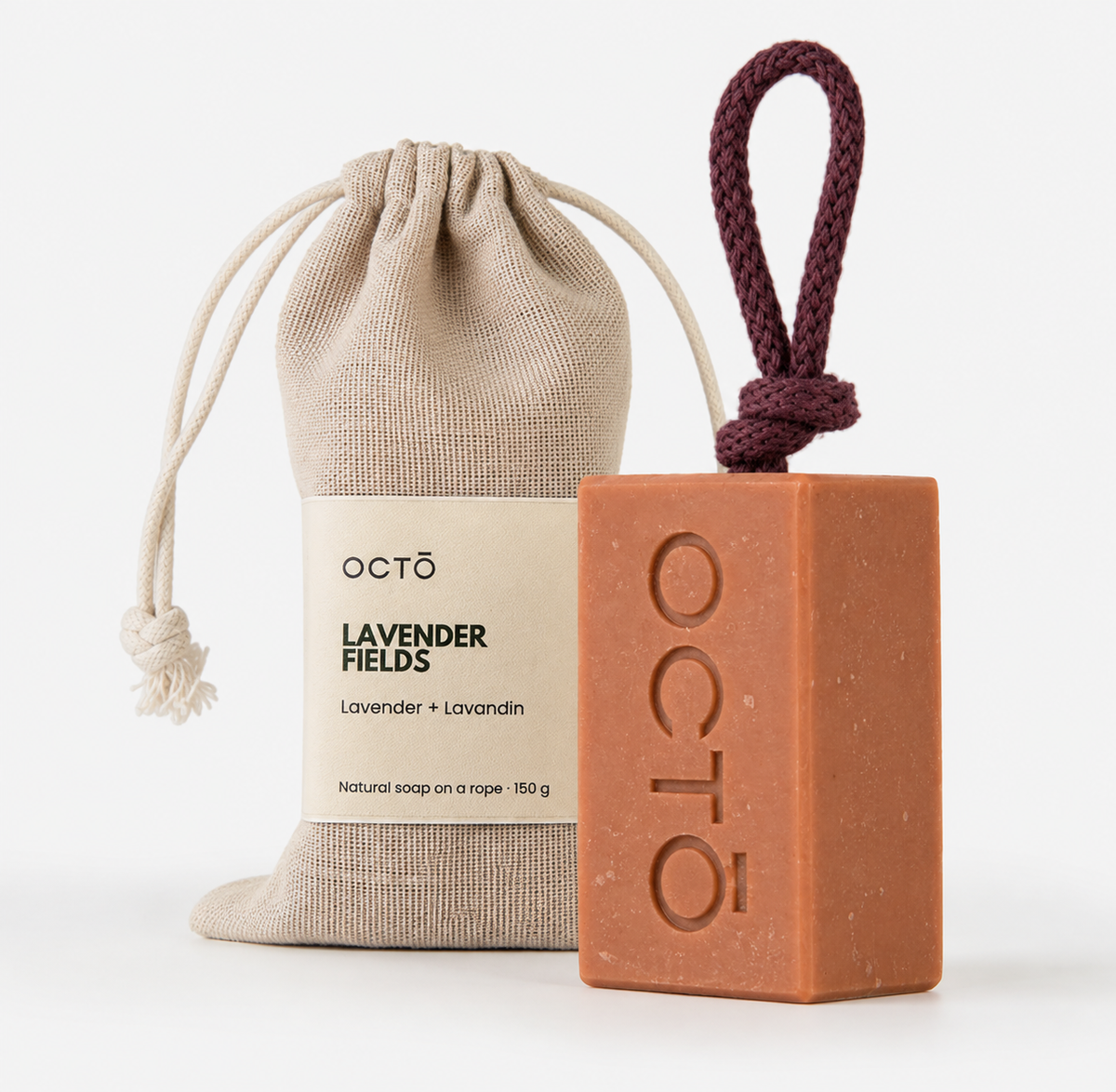 Lavender fields |  Savon sur corde | 100% Naturel