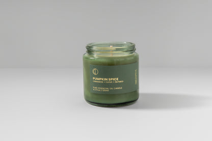 Kürbisgewürz (Zimt + Nelke + Ingwer) | Grüne Kerze im Glas