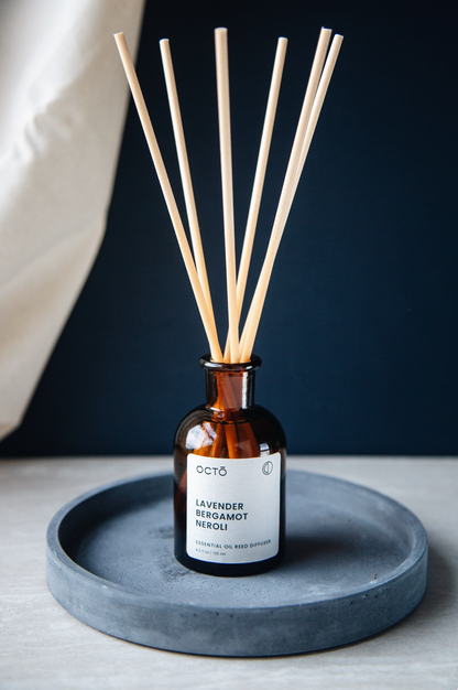 Serene (Lavande + Bergamote + Néroli) | Diffuseur à Bâtonnets