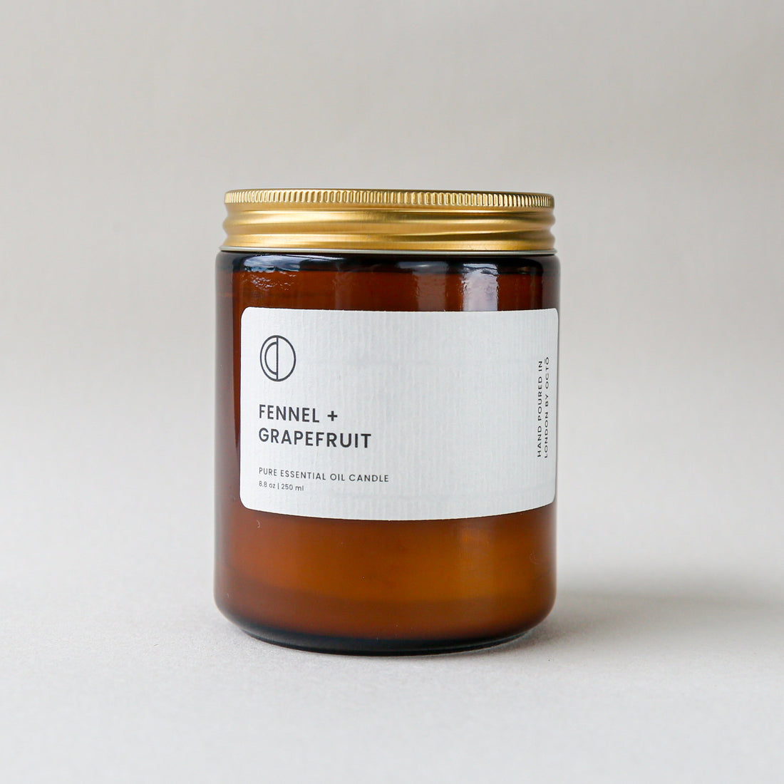 Fenouil + Pamplemousse | Bougie Pot Ambré