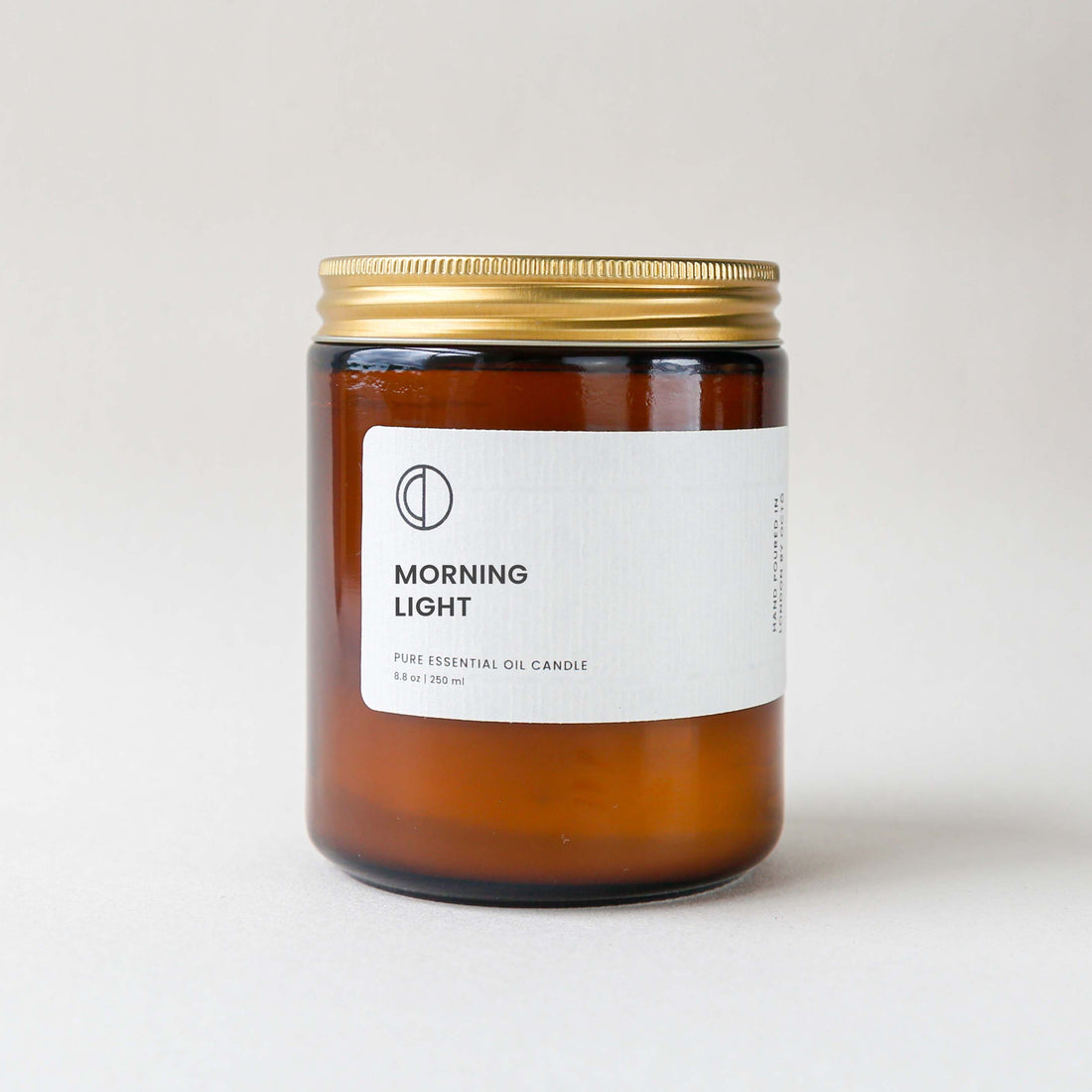 Morning Light (Neroli + Citron vert + Basilic) | Bougie Pot Ambré