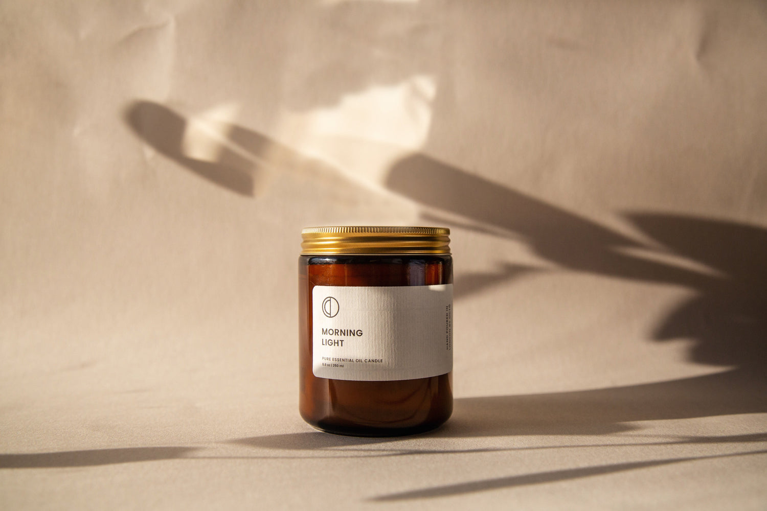 Morning Light (Neroli + Citron vert + Basilic) | Bougie Pot Ambré